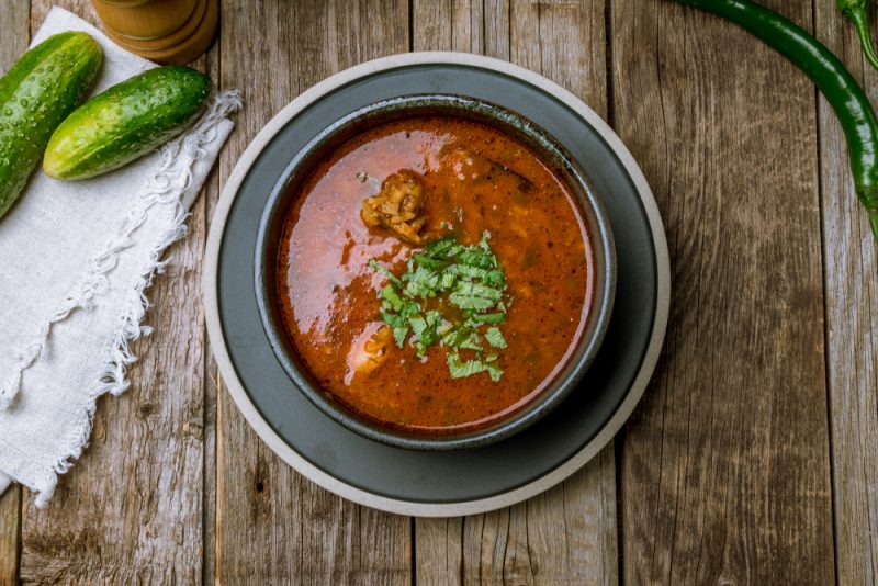 Soupe Kharcho à la géorgienne